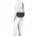 Umhängetasche Cargo CA40, Farbe: schwarz, blau/petrol, taupe/khaki, weiß, Marke: Zwei, Abmessungen in cm: 26x14.5x8, Bild 7 von 8
