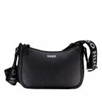 Umhängetasche Bel Crossbody, Farbe: schwarz, beige, Marke: HUGO, Abmessungen in cm: 22.5x15.5x6, Bild 1 von 6