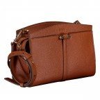 Umhängetasche Lidney Crossbody, Farbe: schwarz, cognac, Marke: Boss, Abmessungen in cm: 23x15.5x8.5, Bild 2 von 6