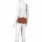 Umhängetasche Lidney Crossbody, Farbe: schwarz, cognac, Marke: Boss, Abmessungen in cm: 23x15.5x8.5, Bild 5 von 6
