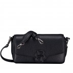 Umhängetasche Anett New Shoulderbag, Farbe: schwarz, beige, Marke: BOSS, Abmessungen in cm: 26x15.5x6, Bild 1 von 8