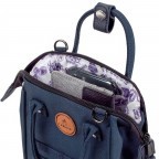 Umhängetasche Nano Bag, Farbe: schwarz, blau/petrol, cognac, beige, Marke: Cabaia, Abmessungen in cm: 12x19x8.5, Bild 7 von 8