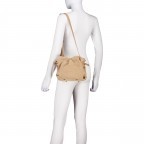 Umhängetasche Cool Companion Suede S TAUPE/Mocha, Farbe: taupe/khaki, Marke: Hey Marly, EAN: 4262484652748, Abmessungen in cm: 28x24x16, Bild 5 von 7