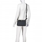 Umhängetasche Noelle II 4G-Logo Latte Brown, Farbe: braun, Marke: Guess, EAN: 0190231964377, Abmessungen in cm: 24.5x18x7.5, Bild 5 von 6