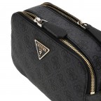 Umhängetasche Noelle II 4G-Logo, Farbe: anthrazit, braun, Marke: Guess, Abmessungen in cm: 19.5x14x7, Bild 6 von 6