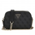 Umhängetasche Noelle II 4G-Logo, Farbe: anthrazit, braun, Marke: Guess, Abmessungen in cm: 19.5x14x7, Bild 1 von 6