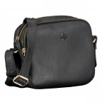 Umhängetasche mit Goldfittings, Marke: Hausfelder Manufaktur, Abmessungen in cm: 22x17.5x7, Bild 2 von 6