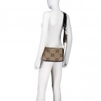 Umhängetasche Mosaico Jasmina SHZ, Farbe: braun, beige, Marke: Joop!, Abmessungen in cm: 24.5x16x6, Bild 5 von 7