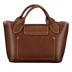 Handtasche Epure S, Farbe: grau, blau/petrol, cognac, weiß, Marke: Longchamp, Abmessungen in cm: 18.5x15x7.5, Bild 3 von 6
