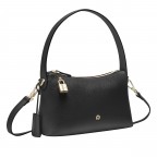 Beuteltasche Delia S, Farbe: schwarz, rot/weinrot, Marke: AIGNER, Abmessungen in cm: 27x15x9, Bild 2 von 9