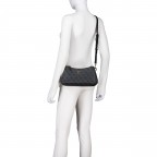 Umhängetasche Noelle II Mini, Farbe: anthrazit, braun, taupe/khaki, beige, Marke: Guess, Abmessungen in cm: 28.5x15x7, Bild 7 von 8