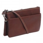 Umhängetasche / Clutch Cormorano Silja, Farbe: schwarz, grau, blau/petrol, braun, cognac, rot/weinrot, beige, weiß, Marke: Adax, Abmessungen in cm: 23x14x3, Bild 2 von 5
