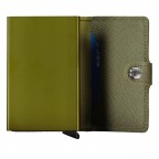 Geldbörse Miniwallet Crisple Kelp, Farbe: grün/oliv, Marke: Secrid, EAN: 8718215284901, Abmessungen in cm: 6.8x10.2x1.6, Bild 4 von 5