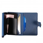 Geldbörse Miniwallet Crisple Navy, Farbe: blau/petrol, Marke: Secrid, EAN: 8718215284925, Abmessungen in cm: 6.8x10.2x1.6, Bild 3 von 5