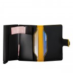 Geldbörse Miniwallet Matte Black Ochre, Farbe: gelb, Marke: Secrid, EAN: 8718215284840, Abmessungen in cm: 6.8x10.2x2.1, Bild 3 von 4