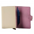 Geldbörse Miniwallet Pebble mit RFID-Schutz Orchid, Farbe: rosa/pink, Marke: Secrid, EAN: 8718215284871, Abmessungen in cm: 6.5x10.2x2.1, Bild 4 von 5