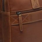 Aktentasche Fabian mit Laptopfach 15 Zoll Cognac, Farbe: cognac, Marke: The Chesterfield Brand, EAN: 8719241111094, Abmessungen in cm: 40x30x10, Bild 8 von 9
