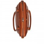 Shopper Pretoria mit Laptopfach 15 Zoll Cognac, Farbe: cognac, Marke: The Chesterfield Brand, EAN: 8719241111681, Abmessungen in cm: 35.5x29x10, Bild 6 von 9