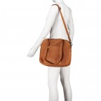 Shopper Pretoria mit Laptopfach 15 Zoll Cognac, Farbe: cognac, Marke: The Chesterfield Brand, EAN: 8719241111681, Abmessungen in cm: 35.5x29x10, Bild 4 von 9