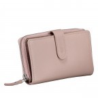Geldbörse Nappa mit RFID-Schutz Rose, Farbe: rosa/pink, Marke: Hausfelder Manufaktur, EAN: 4065646020825, Abmessungen in cm: 15.5x9.5x2, Bild 2 von 5
