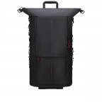 Rollenreisetasche Ecodiver Foldable Duffle Wheel 4-in-1 erweiterbar Black, Farbe: schwarz, Marke: Samsonite, EAN: 5400520261038, Abmessungen in cm: 40x41x25, Bild 23 von 23