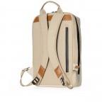 Rucksack Japan Hamamatsu Nomad, Farbe: beige, Marke: Aunts & Uncles, EAN: 4250394974531, Abmessungen in cm: 25x39x10, Bild 3 von 11