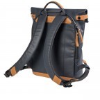 Rucksack Japan Wakayama mit Laptopfach 13 Zoll Night Blue, Farbe: blau/petrol, Marke: Aunts & Uncles, EAN: 4250394971035, Abmessungen in cm: 26x39x10, Bild 3 von 11