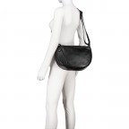 Beuteltasche Jamie's Orchard Mulberry Jet Black, Farbe: schwarz, Marke: Aunts & Uncles, EAN: 4250394966611, Abmessungen in cm: 33x25x10, Bild 5 von 9