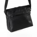 Umhängetasche Japan Re Seki erweiterbar Black, Farbe: schwarz, Marke: Aunts & Uncles, EAN: 4255717200366, Abmessungen in cm: 24x19x4, Bild 3 von 9