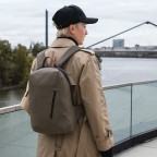 Rucksack Japan Re Kumotsu mit Notebookfach 11 Zoll Fallen Rock, Farbe: taupe/khaki, Marke: Aunts & Uncles, EAN: 4255717200571, Abmessungen in cm: 27x39x14, Bild 4 von 10