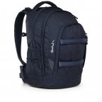Schulrucksack Pack Midnight Edition Set 3-teilig Night Sky, Farbe: blau/petrol, Marke: Satch, EAN: 4057081210640, Abmessungen in cm: 30x45x22, Bild 8 von 13
