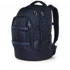 Schulrucksack Pack Midnight Edition Set 3-teilig Night Sky, Farbe: blau/petrol, Marke: Satch, EAN: 4057081210640, Abmessungen in cm: 30x45x22, Bild 4 von 13