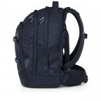 Schulrucksack Pack Midnight Edition Set 3-teilig Night Sky, Farbe: blau/petrol, Marke: Satch, EAN: 4057081210640, Abmessungen in cm: 30x45x22, Bild 5 von 13