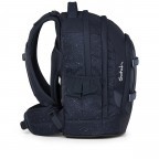 Schulrucksack Pack Midnight Edition Set 3-teilig Night Sky, Farbe: blau/petrol, Marke: Satch, EAN: 4057081210640, Abmessungen in cm: 30x45x22, Bild 7 von 13