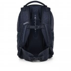 Schulrucksack Pack Midnight Edition Set 3-teilig Night Sky, Farbe: blau/petrol, Marke: Satch, EAN: 4057081210640, Abmessungen in cm: 30x45x22, Bild 6 von 13