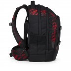Schulrucksack Pack Midnight Edition Set 3-teilig Night Rider, Farbe: schwarz, Marke: Satch, EAN: 4057081210657, Abmessungen in cm: 30x45x22, Bild 7 von 13