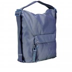 Rucksack MD20 QMT09 auch als Tasche tragbar Blue Wing, Farbe: blau/petrol, Marke: Mandarina Duck, EAN: 8032803850928, Abmessungen in cm: 32x38x14, Bild 2 von 10