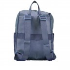 Rucksack MD20 QMT17 Blue Wing, Farbe: blau/petrol, Marke: Mandarina Duck, EAN: 8032803851222, Abmessungen in cm: 26x37x12, Bild 3 von 8