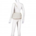 Umhängetasche MD20 QMT48 Whitecap Gray, Farbe: weiß, Marke: Mandarina Duck, EAN: 8032803857309, Abmessungen in cm: 28x19.5x9, Bild 4 von 6