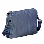 Umhängetasche MD20 QMT51 Blue Wing, Farbe: blau/petrol, Marke: Mandarina Duck, EAN: 8032803854162, Abmessungen in cm: 25x18.5x7, Bild 2 von 6
