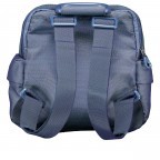 Rucksack MD20 QMTT1 Blue Wing, Farbe: blau/petrol, Marke: Mandarina Duck, EAN: 8032803854308, Abmessungen in cm: 23.5x28x12, Bild 3 von 5