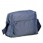 Umhängetasche MD20 QMTV8 Blue Wing, Farbe: blau/petrol, Marke: Mandarina Duck, EAN: 8032803854902, Abmessungen in cm: 27.5x21x11, Bild 2 von 4