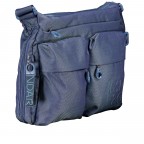 Umhängetasche MD20 QMTX6 Blue Wing, Farbe: blau/petrol, Marke: Mandarina Duck, EAN: 8032803855008, Abmessungen in cm: 33x28x7, Bild 2 von 6