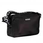 Umhängetasche Bel Crossbody Black, Farbe: schwarz, Marke: HUGO, EAN: 4063545103670, Abmessungen in cm: 19.5x12.5x6, Bild 2 von 6
