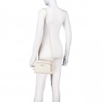 Umhängetasche Chris Crossbody Double Open White, Farbe: beige, Marke: HUGO, EAN: 4063545103175, Abmessungen in cm: 21.5x15x8, Bild 4 von 6