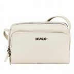Umhängetasche Chris Crossbody Double Open White, Farbe: beige, Marke: HUGO, EAN: 4063545103175, Abmessungen in cm: 21.5x15x8, Bild 1 von 6