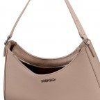 Beuteltasche Chris Hobo Big Dark Beige, Farbe: beige, Marke: HUGO, EAN: 4063545103137, Abmessungen in cm: 31x28.5x6.5, Bild 5 von 5