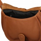 Satteltasche Hellbraun, Farbe: braun, Marke: Hausfelder Manufaktur, EAN: 4065646022621, Abmessungen in cm: 30x24x9, Bild 6 von 7