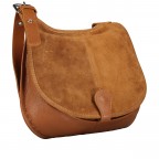 Satteltasche Hellbraun, Farbe: braun, Marke: Hausfelder Manufaktur, EAN: 4065646022621, Abmessungen in cm: 30x24x9, Bild 2 von 7