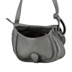 Satteltasche Dunkelgrau, Farbe: grau, Marke: Hausfelder Manufaktur, EAN: 4065646022584, Abmessungen in cm: 30x24x9, Bild 6 von 6